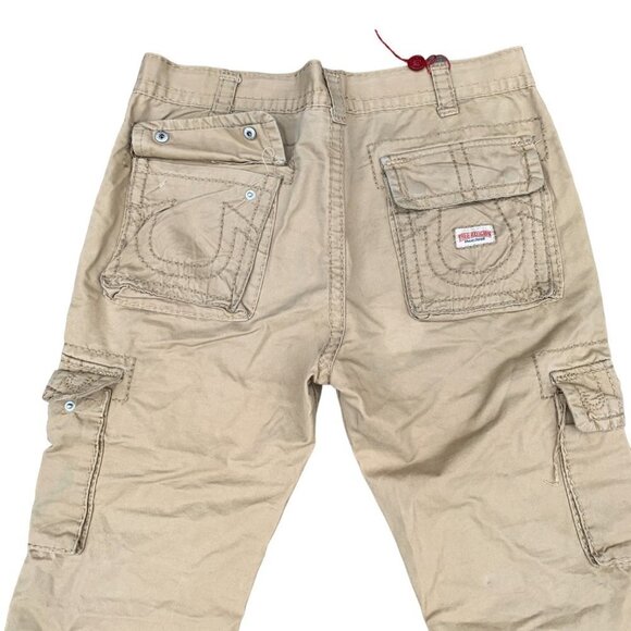 VINTAGE True Religion Cargo Pants Size 34 - Picture 2 of 8